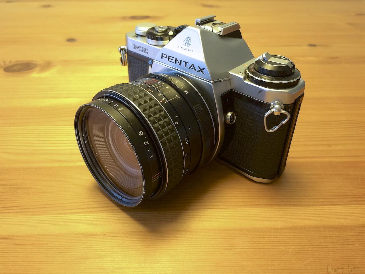 Pentax ME mit 28mm f/2.8 Pentax ME mit 28mm f/2.8