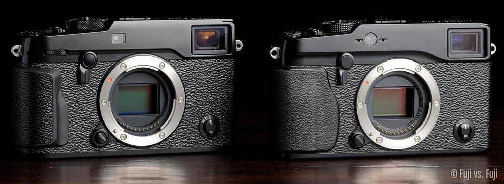 THE ALL-NEW 24.3MP X-TRANS SENSOR IN THE X-PRO2, AND THE ORIGINAL 16.3MP X-TRANS SENSOR IN THE X-PRO1