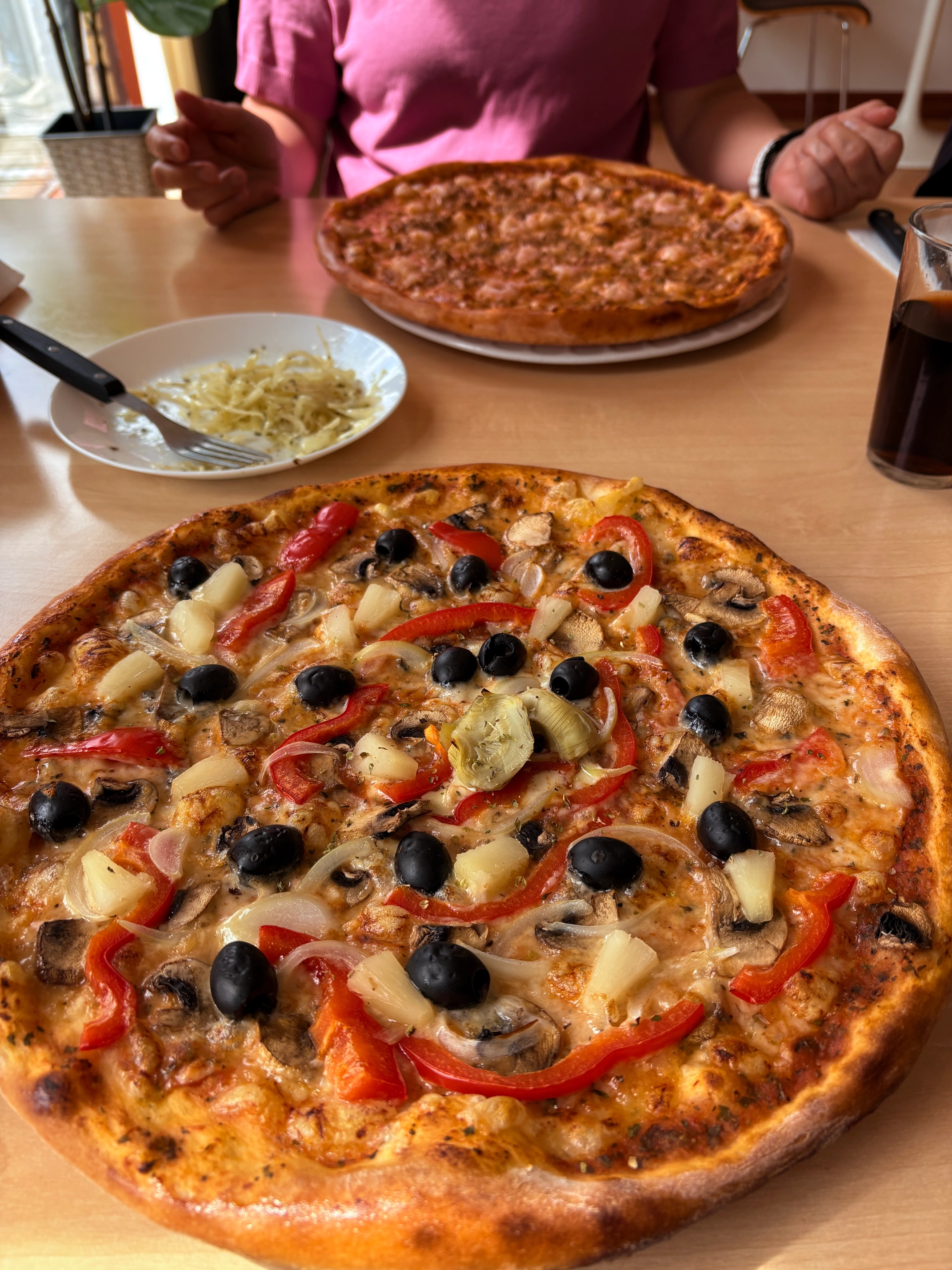 Lecker Pizza am letzten Abend Lecker Pizza am letzten Abend