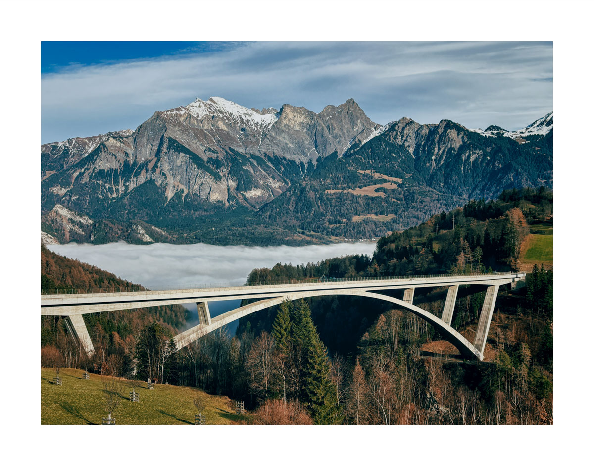 Die Taminabrücke Die Taminabrücke